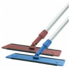 Dust mop ultra flat mop head and handle